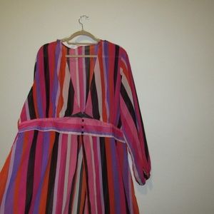 sheer rainbow Duster